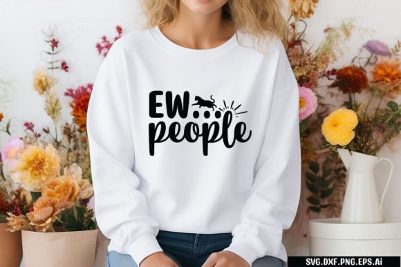 Ew People SVG Cut File