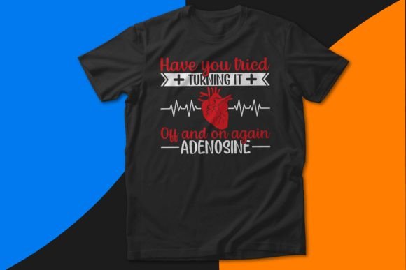 Funny Adenosine Nurse Artwork Graphics