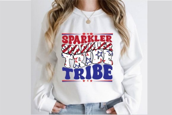 Sparkler Tribe Sublimation Design